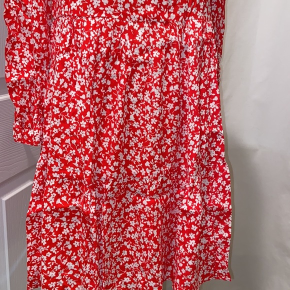 🎉HPx2🎉 J.Crew Shirtdress in tossed bouquet print Sz XXS - Picture 5 of 13